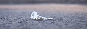 bunch-keys-lies-road-parking-lot-key-recovery-service-concept