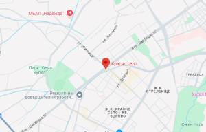 красно село, карта